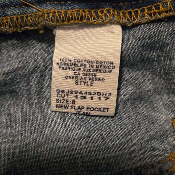 vintage ralph lauren low rise flare jeans y2k - Picture 8 of 9